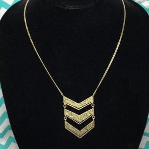 Silpada Chevron Plunge Necklace